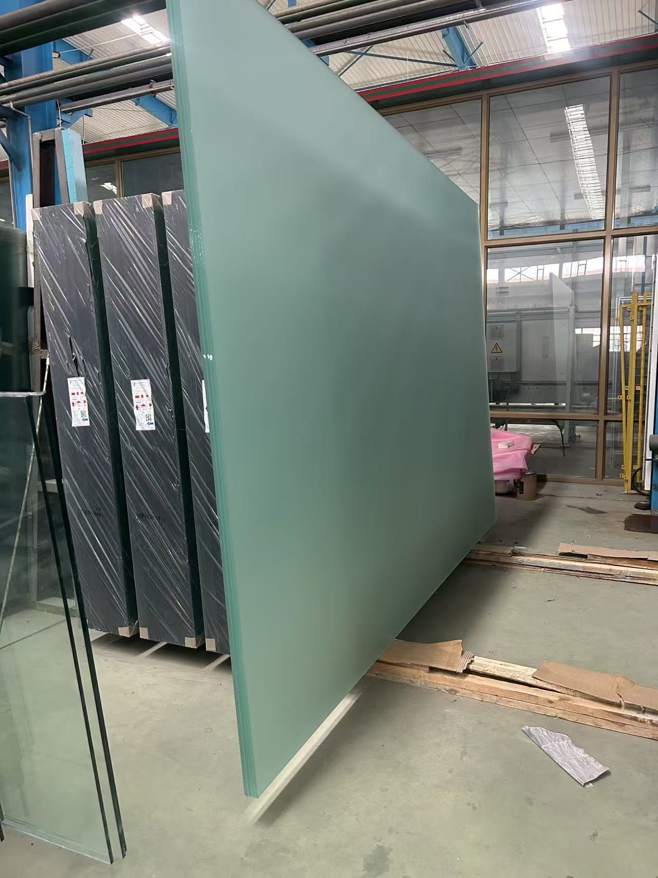 太原市夹胶玻璃建筑幕墙玻璃生产基地 - 方案
